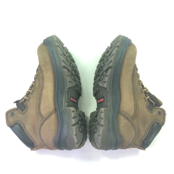 Redwing Shoes Brown Leather Ankle Boots A088 - Picture 2 of 8